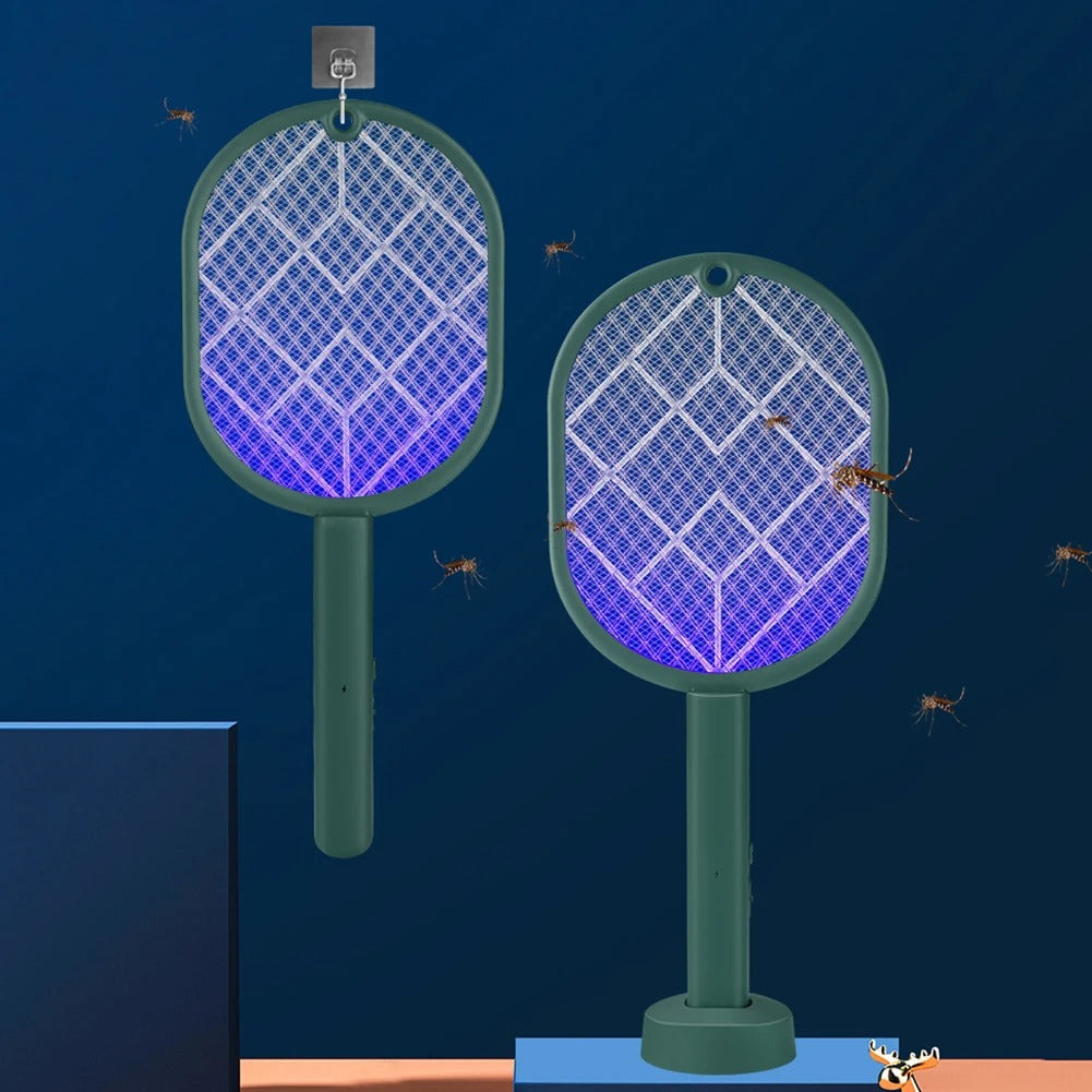 Electric Mosquito Killer 2-in-1 Mosquito Killer Lamp USB Charging Protective Net Household Supplies for Home Bedroom Living Room