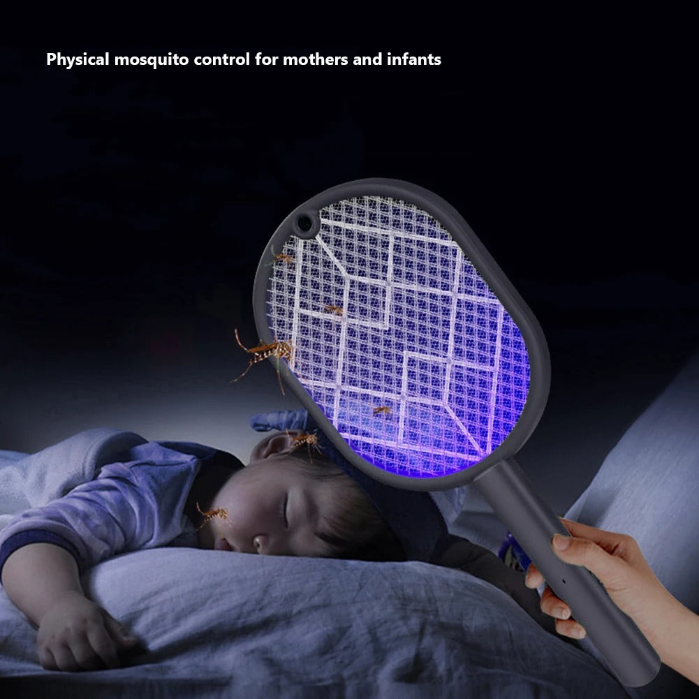 Electric Mosquito Killer 2-in-1 Mosquito Killer Lamp USB Charging Protective Net Household Supplies for Home Bedroom Living Room